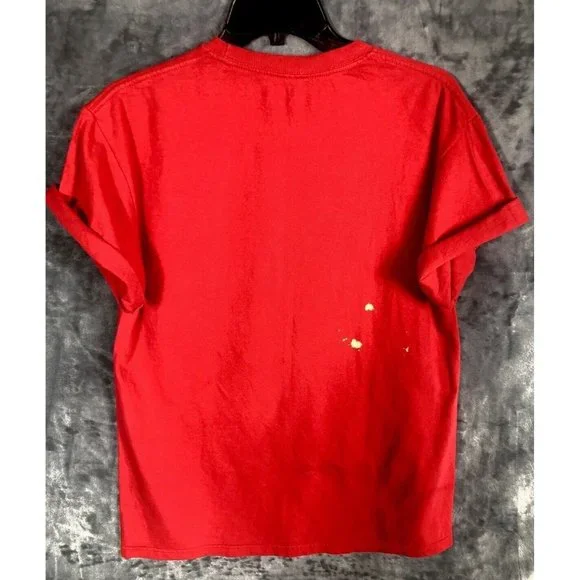 Vintage Bob Marley Rare Concert Shirt￼ Rock Icons Retro Red T-Shirt Size Medium - Picture 13 of 14